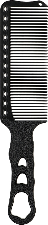 Гребінець для волосся 600022, чорний, 23 мм - Tico Professional Japan Comb — фото N1