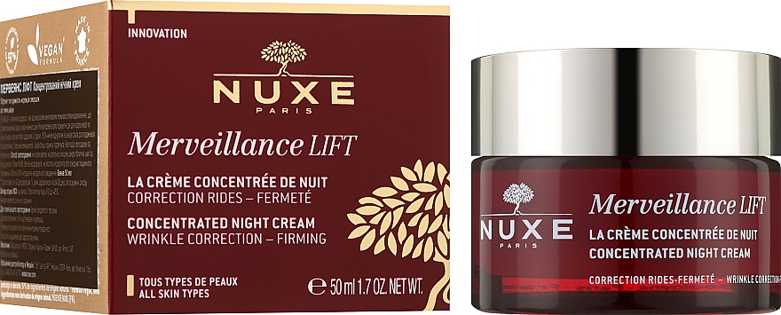 Укрепляющий концентрированный ночной крем - Nuxe Merveillance Lift Concentrated Night Cream — фото N2