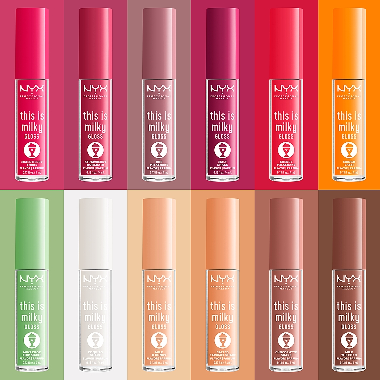 NYX Professional Makeup This is Milky Gloss Milkshakes