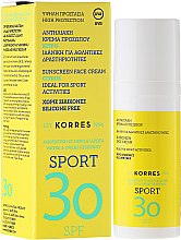 Парфумерія, косметика Сонцезахисний крем для обличчя - Korres Citrus Sport Face Suncare SPF30