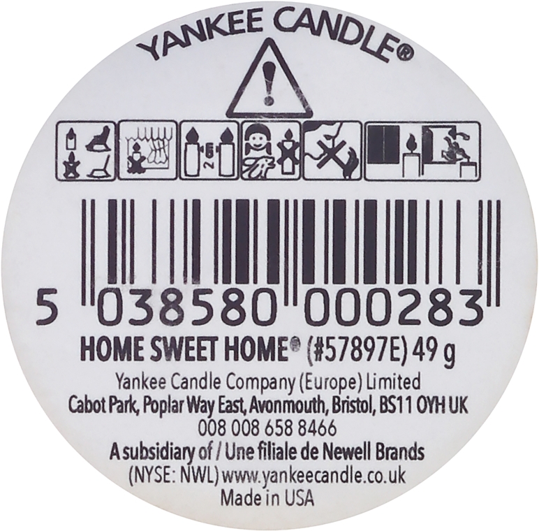 Ароматична свічка "Дім, милий дім" - Yankee Candle Scented Votive Home Sweet Home — фото N2