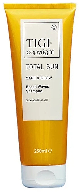 Шампунь для поврежденных солнцем волос - Tigi Copyright Total Sun Beach Waves Shampoo — фото N1