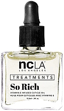 Олія для кутикули - NCLA Beauty So Rich Horchata Nail Treatment — фото N1