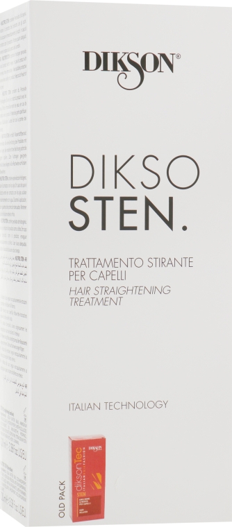 Двофазна процедура випрямлення волосся - Dikson Dikso Sten — фото N1
