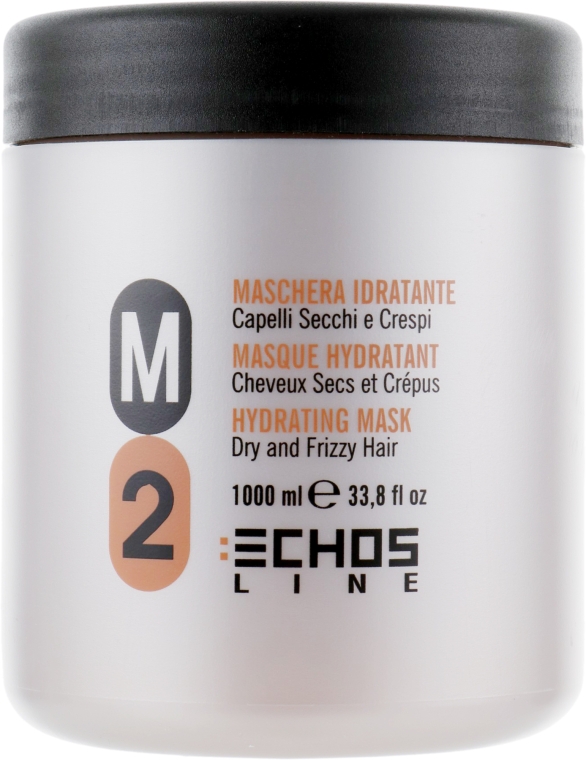 Увлажняющая маска для сухих и вьющихся волос - Echosline М2