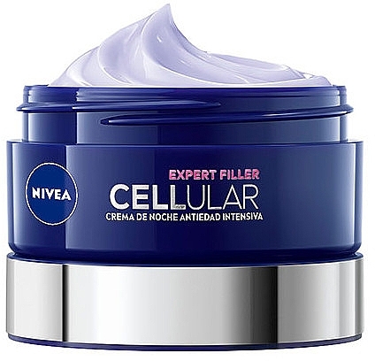 Интенсивный омолаживающий ночной крем для лица - NIVEA Expert Filler Cellular Intensive Anti-Aging Night Cream — фото N2