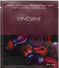 Парфумерія, косметика Інтенсивно зволожувальна маска для обличчя - Vinesime Pinot Noir Intense Hydration Mask