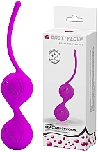 Духи, Парфюмерия, косметика Вагинальные шарики, фиолетовые - Baile Pretty Love Kegel Tighten Up I Purple