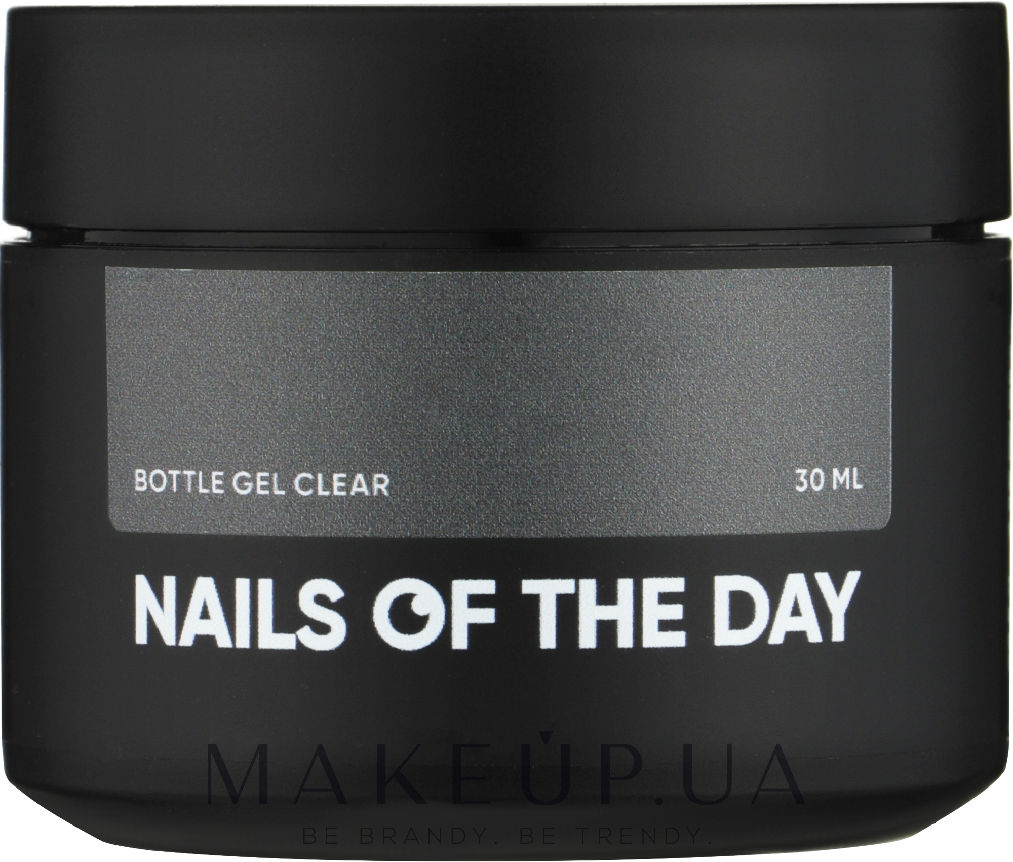 Гель для укрепления ногтей, прозрачный - Nails Of The Day Bottle Gel Clear — фото 30ml