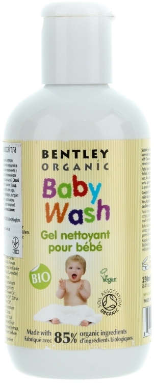 Детское средство для мытья волос и тела - Bentley Organic Baby Wash — фото N1