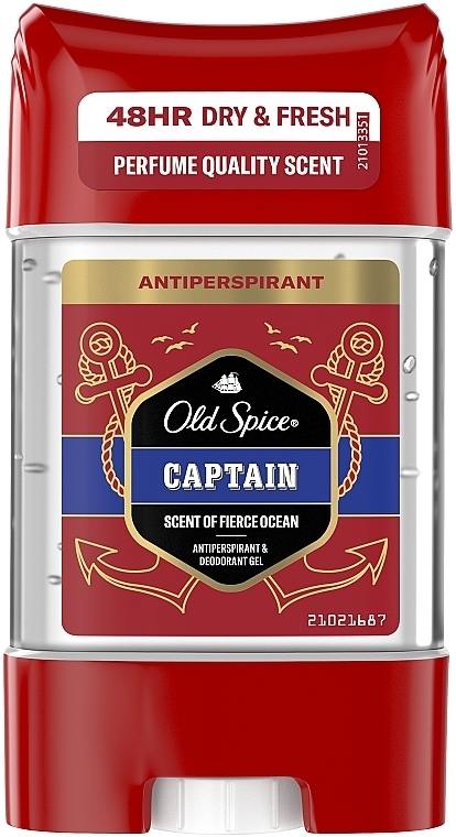 Дезодорант-антиперспирант гелевый - Old Spice Captain Antiperspirant Gel