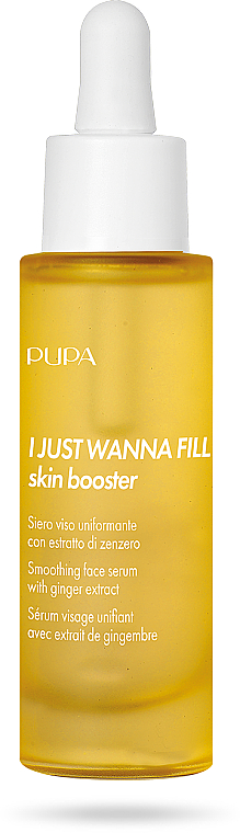 Сыворотка для лица с экстрактом имбиря - Pupa I Just Wanna Fill Skin Booster — фото N1