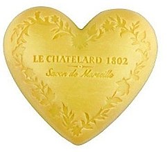 Парфумерія, косметика Мило - Le Chatelard 1802 Luxury French Luxurious French Natural Soap In Heart Shape Mandarin And Lime