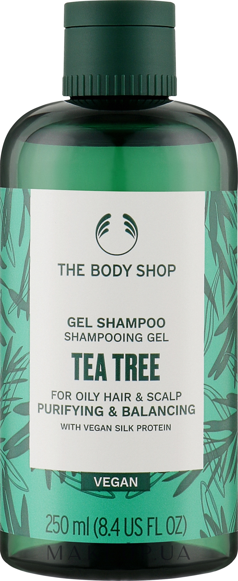 Гель-шампунь «Чайне дерево» - The Body Shop Green Tea  Shampoo — фото 250ml