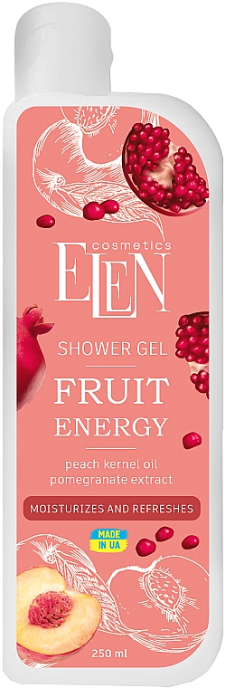Гель для душа - Elen Cosmetics Shower Gel Fruit Energy