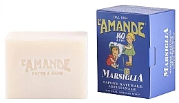 Натуральне тверде мило ручної роботи, класичне - L'Amande Marseille Natural Artisanal Soap — фото N1