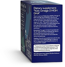 Омега-3 із тунця, з високим рівнем DHA, 120 капсул - Perla Helsa Kids Omega-3 Tuna Brain & Body Power Dietary Supplement — фото N4