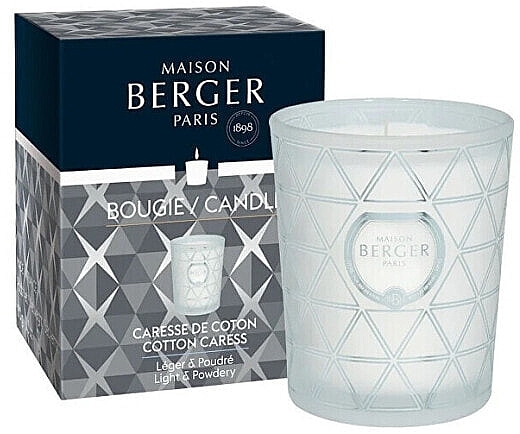 Ароматична свічка - Maison Berger Geode Cotton Caress Candle — фото N1