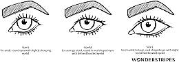 Силіконові наклейки для повік, S/M/L, 84 шт. - Wonderstripes The Instant Eye Lift Size S + M + L — фото N4
