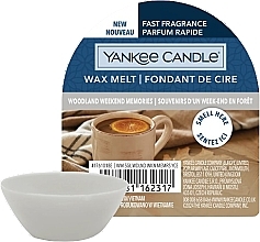 Ароматический воск - Yankee Candle Wax Melt Woodland Weekend Memories — фото N1