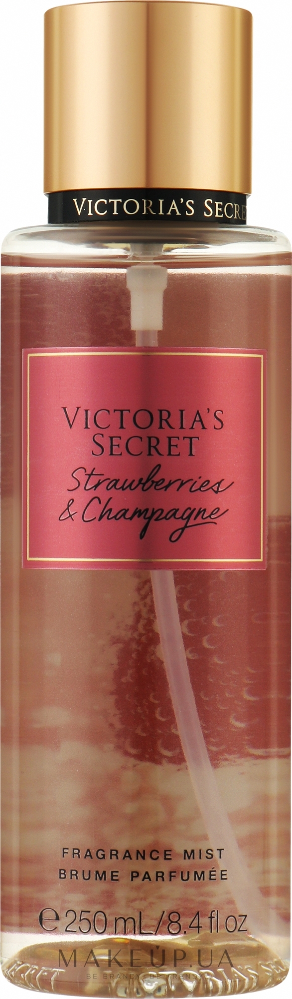 Парфумований спрей для тіла - Victoria's Secret VS Fantasies Strawberries And Champagne Fragrance Mist — фото 250ml