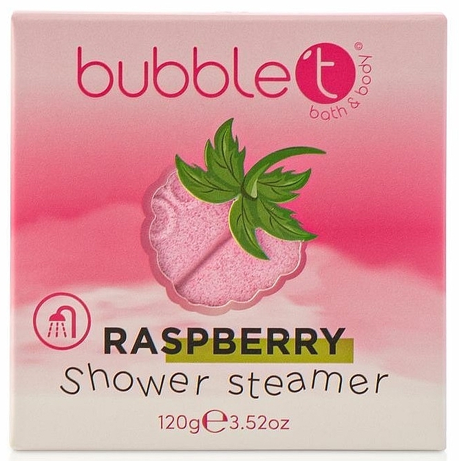 Таблетка для душу "Малина" - Bubble T Raspberry Shower Steamer — фото N1
