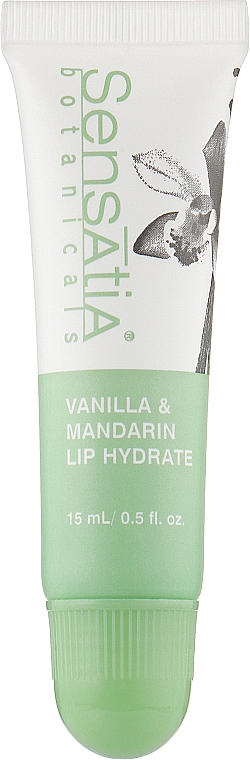 Бальзам-блиск для губ "Ваніль і мандарин" - Sensatia Botanicals Vanilla & Mandarin Lip Hydrate — фото N1
