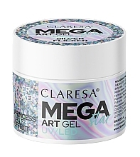 Парфумерія, косметика Гель для дизайну нігтів - Claresa Megastar UV/LED Art Gel