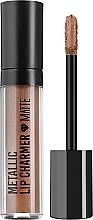 Духи, Парфюмерия, косметика Жидкая матовая помада - Flormar Metallic Lip Charmer Matte