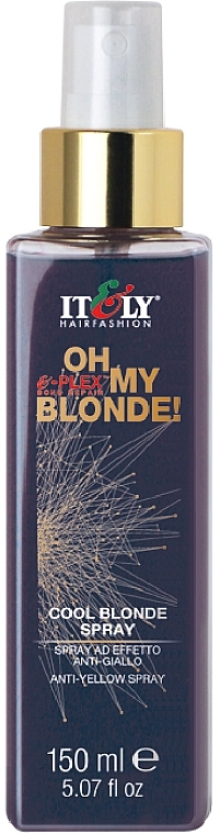 Пигментирующий спрей для волос - Itely Hairfashion Oh My Blonde! Cool Blonde Spray — фото N1