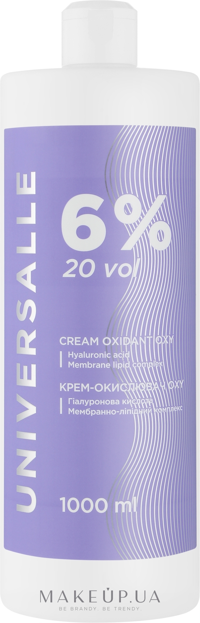 Крем-окислювач 6% - Universalle Cream Oxidant Oxy — фото 1000ml