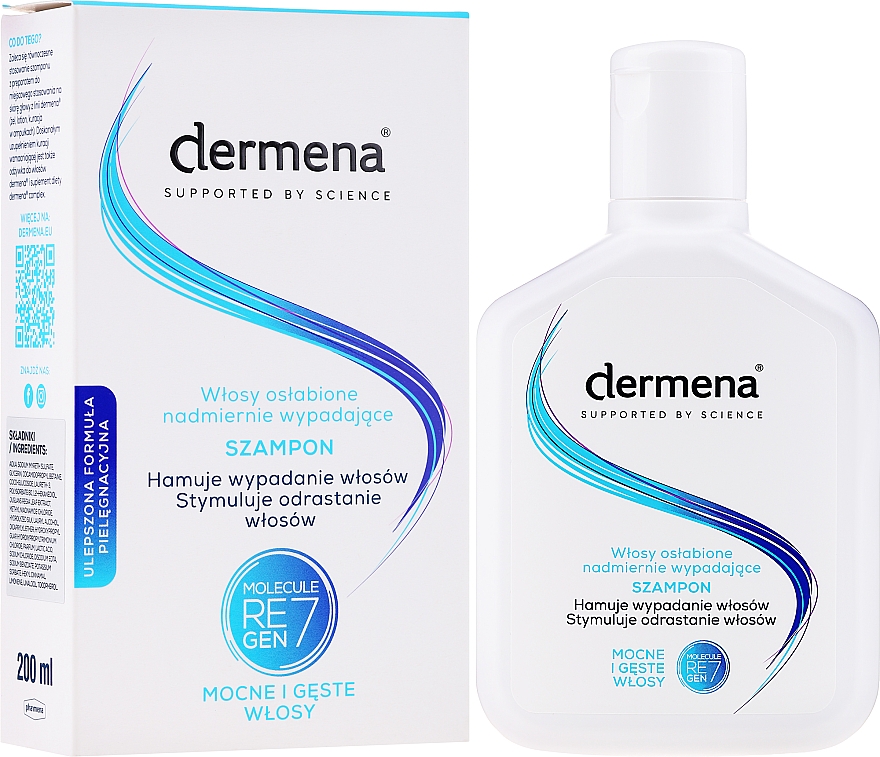 Шампунь против выпадения волос - Dermena Hair Care Shampoo — фото N2