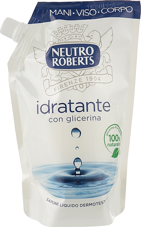 Крем-мыло жидкое "Увлажнение и защита" - Neutro Roberts Idratante — фото N1