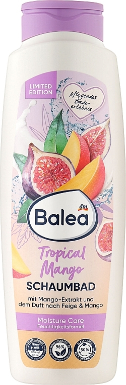 Пена для ванны "Тропическое манго" - Balea Tropical Mango Foam Bath Limited Edition
