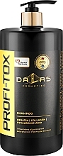 Шампунь з кератином, колагеном та гіалуроновою кислотою - Dalas Cosmetics Profi-Tox Shampoo — фото N1