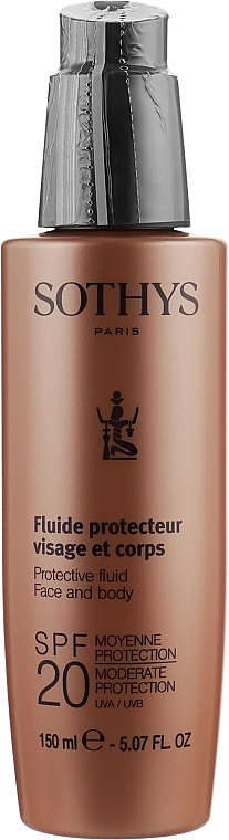 Солнцезащитный лосьон для лица и тела - Sothys Face and Body Protective Lotion SPF20 — фото N1