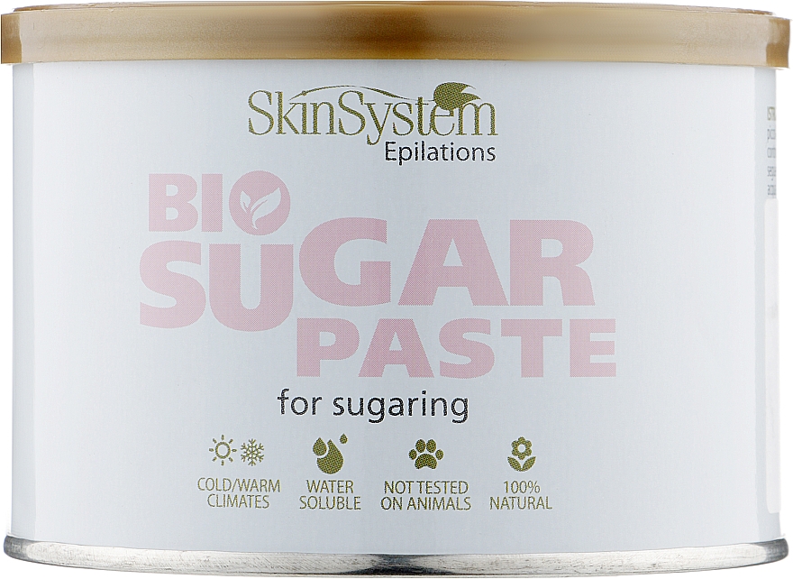Сахарная паста для депиляции, средней жесткости, без разогрева - Skin System Bio Sugar Paste Medium