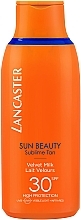 Парфумерія, косметика Молочко для тіла сонцезахисне - Lancaster Sun Beauty Velvet Tanning Milk SPF 30