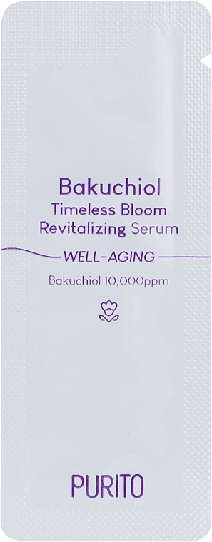 Сыворотка для лица - Purito Bakuchiol Timeless Bloom Revitalizing Serum (пробник) — фото N1