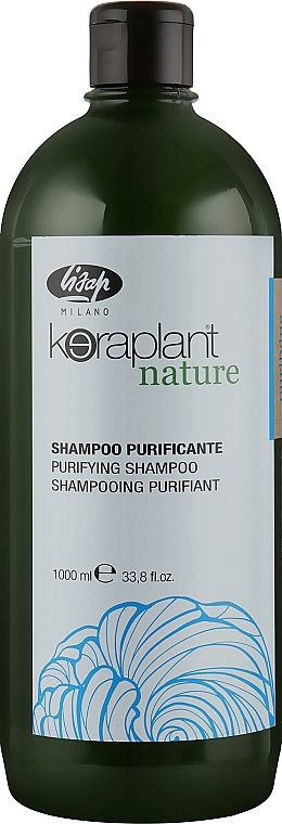 Шампунь против перхоти - Lisap Keraplant Nature Purifying shampoo  — фото N5