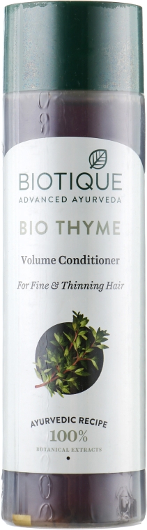Кондиционер "Тимьян" - Biotique Bio Thyme Fres Sparkle Volume Conditioner — фото N3