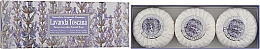 Набір мила "Лаванда" - Saponificio Artigianale Fiorentino Lavender Soap — фото N1