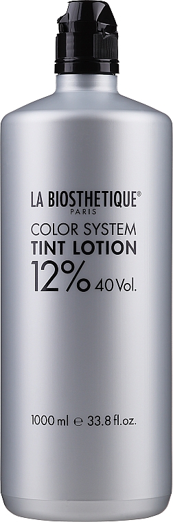 Эмульсия для перманентного окрашивания 12% - La Biosthetique Color System Tint Lotion Professional Use — фото N1