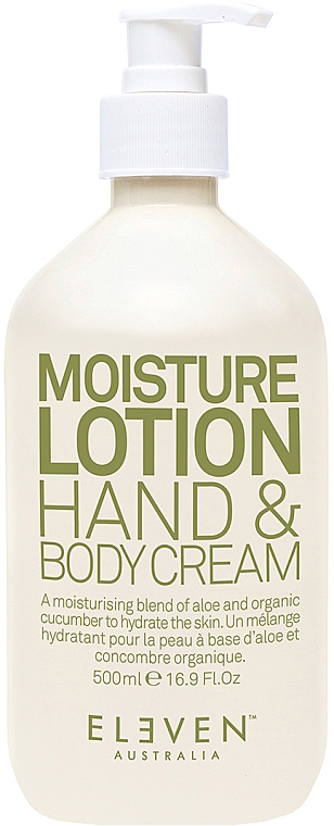 Зволожувальний крем для рук і тіла - Eleven Australia Moisture Lotion Hand & Body Creme — фото N1