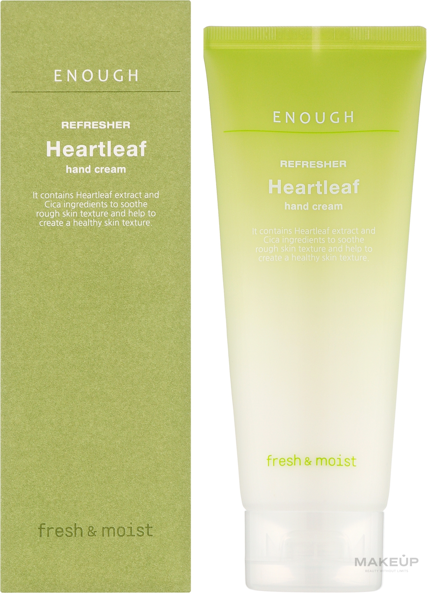 Крем для рук с экстрактом центеллы - Enough Refresher Heartleaf Hand Cream — фото 100ml