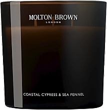 Духи, Парфюмерия, косметика Molton Brown Coastal Cypress & Sea Fennel - Ароматическая свеча с тремя фитилям