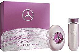 Духи, Парфюмерия, косметика Набор - Mercedes-Benz Mercedes-Benz Woman (edt/60ml + b/lot/125ml)