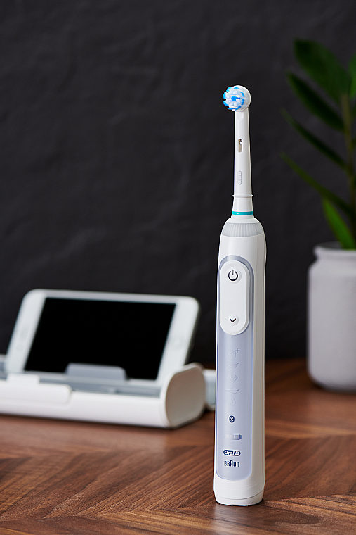 Електрична зубна щітка - Oral-B Braun Genius 8000 Silver — фото N8