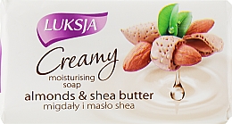 Духи, Парфюмерия, косметика Крем-мыло с миндалем и маслом ши - Luksja Creamy Almond Shea Butt Soap