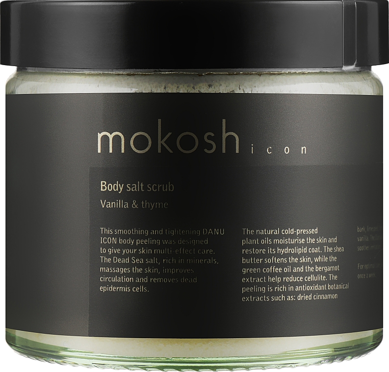 Скраб для тіла "Ваніль і чебрець" - Mokosh Cosmetics Body Salt Scrub Vanilla & Thyme — фото N2